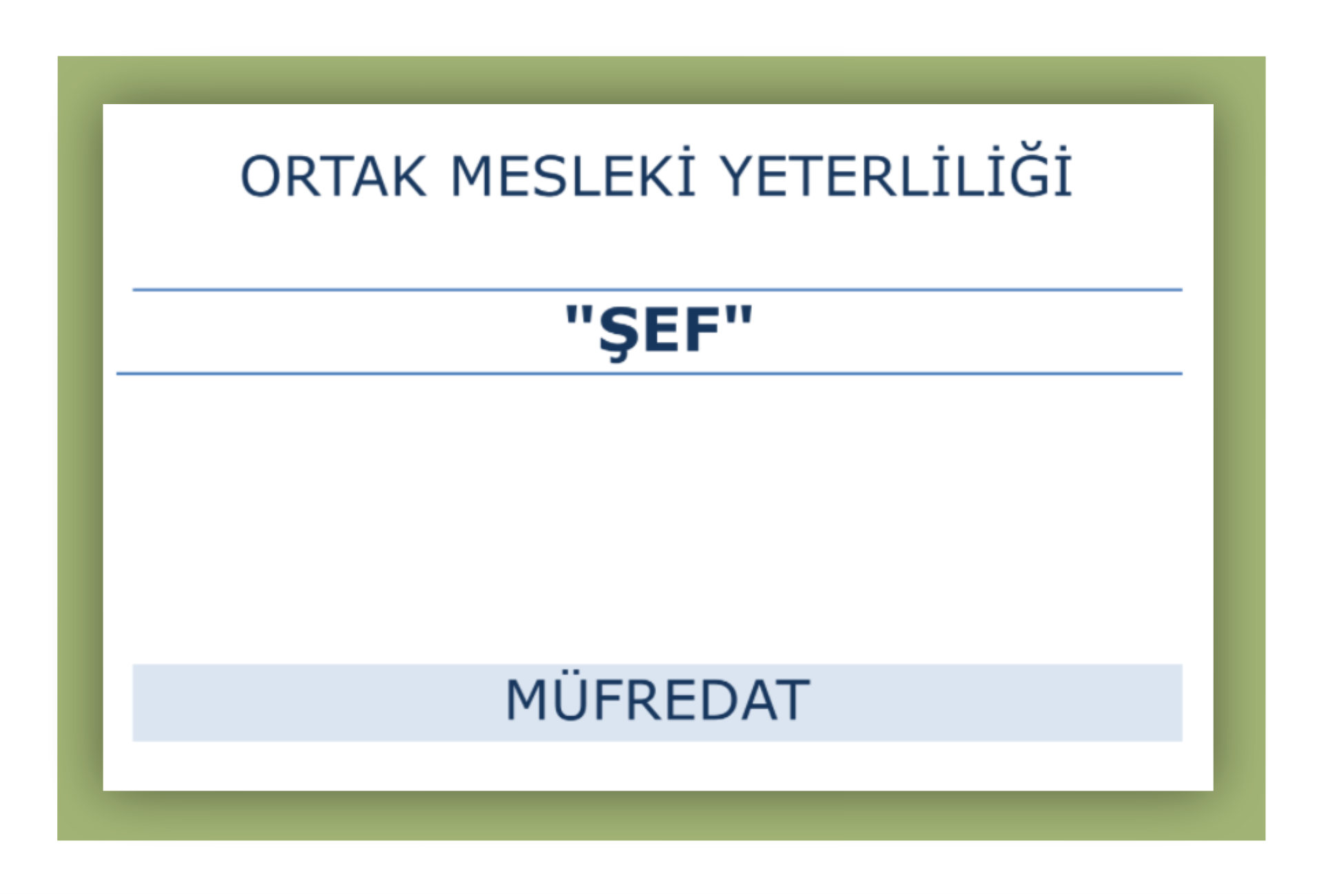 Müfredat