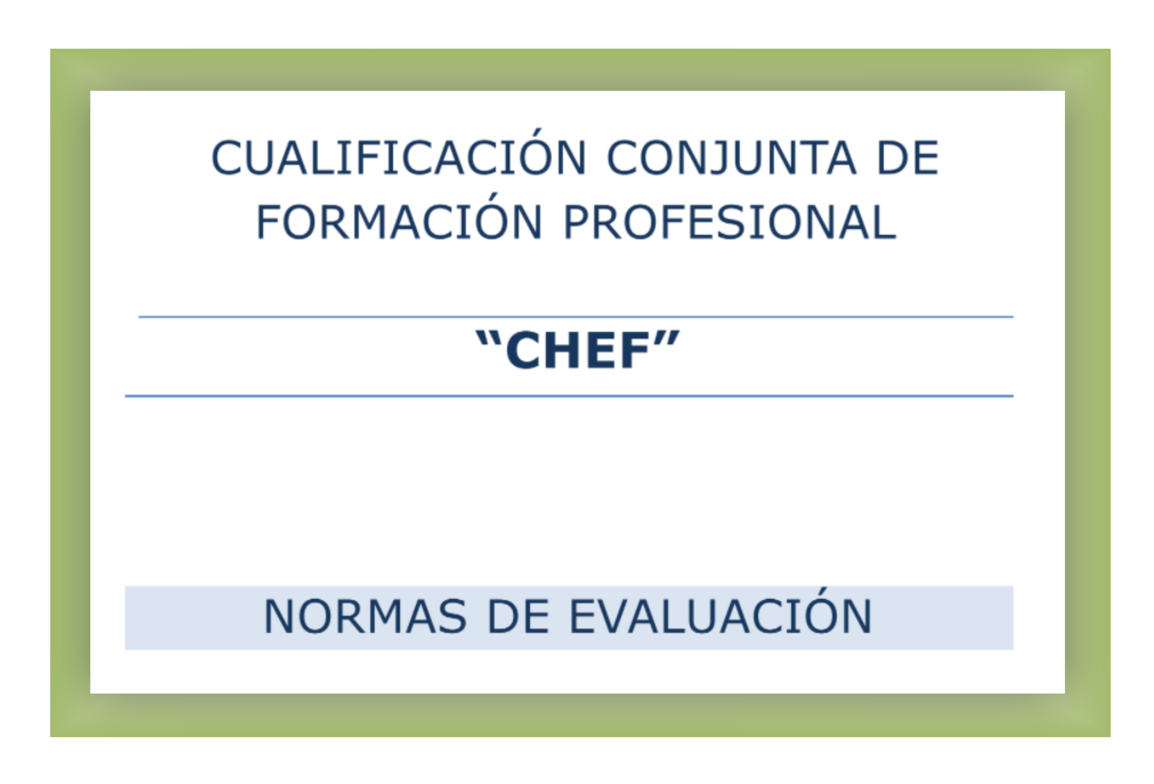 Normas de evaluación