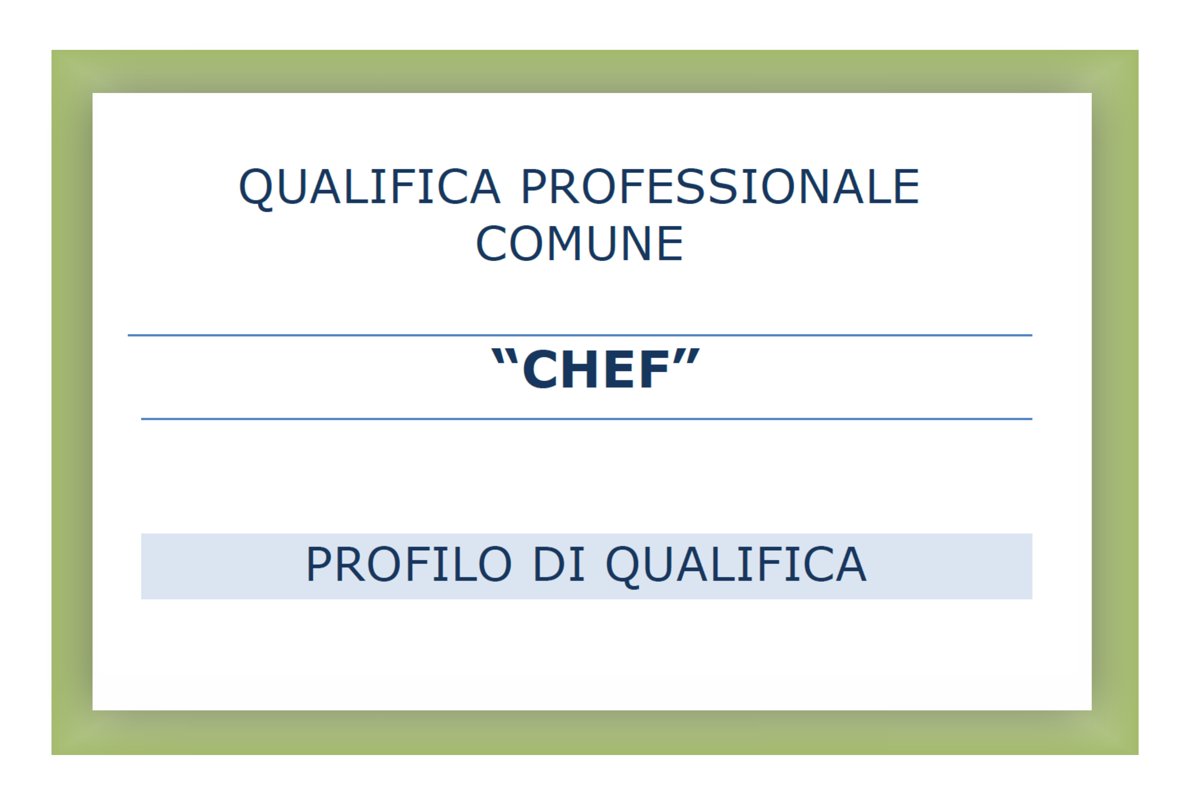 Profilo di qualifica